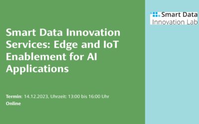 Smart Data Innovation Services: Edge and IoT Enablement for AI Applications